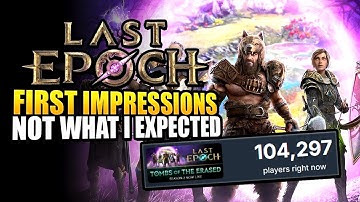 Last Epoch First Impressions - Should You Play Last Epoch In 2025?