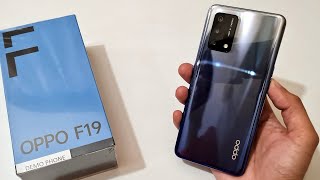 OPPO F19 Unboxing - 48MP Triple Rear Cameras & 3D Curved Body