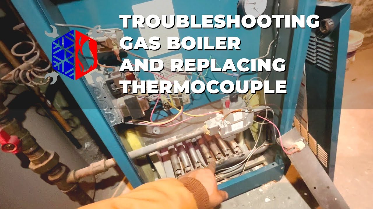 Troubleshooting in Gas Boiler and Replacing Thermocouple | Long Island Heating and Cooling INC