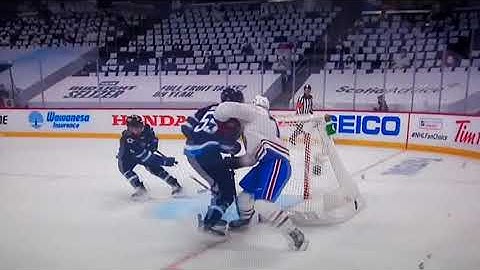 Mark Scheifele HIT on Jake Evans Stretchered Off Ice After Hit (MTL - WIN Playoff Game #1)