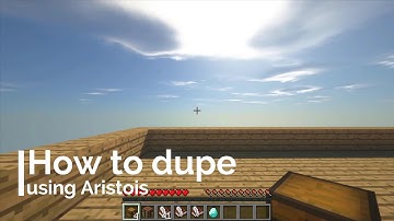 How to Dupe in 1.13.2 - 1.14.x with Aristois (cbook)