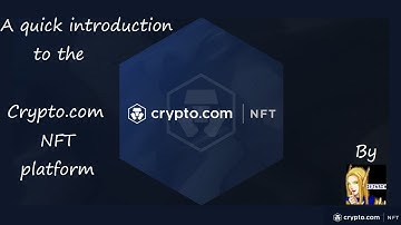 How to use the Crypto.com NFT platform | Fintech Tutorials