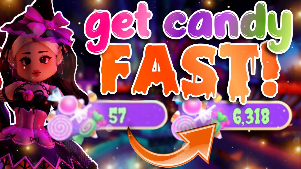 FASTEST WAYS TO GET CANDY! Tips, Tricks, Methods, EVERYTHING! | Royale High Halloween 2021