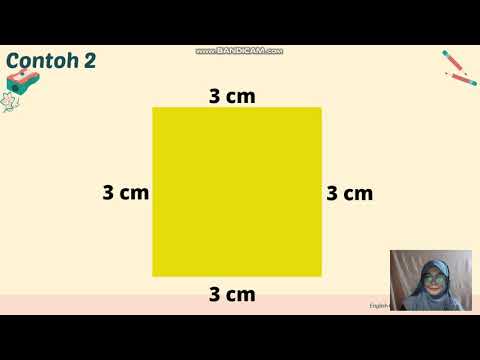 Mengira Perimeter Bentuk Dua Dimensi (Segi empat tepat, segi empat sama dan segi tiga)