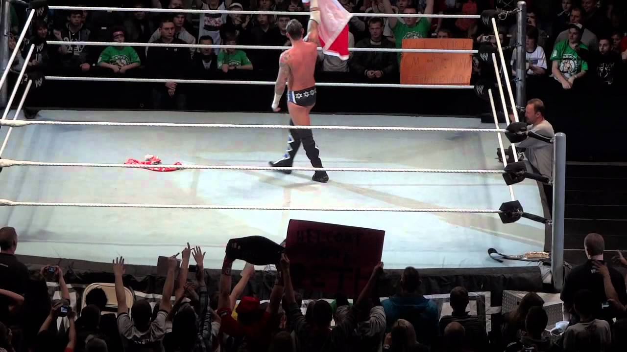 WWE RAW WRESTLEMANIA REVENGE TOUR 2012 Poland -  WINNER CM PUNK - LOVE POLAND :)