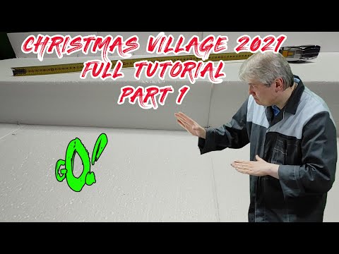 Christmas Village Tutorial 2021 - Part 1