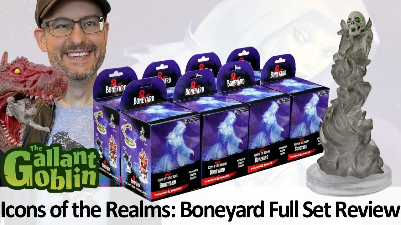 D&D Icons of The Realms Miniatures Boneyard Booster 