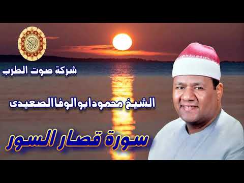 الشيخ محمودابوالوفاالصعيدى قصار السور