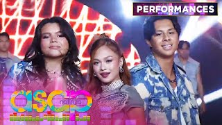 AC, Gela, and Ken team up for a fun dance number on the ASAP Natin 'To stage | ASAP Natin 'To