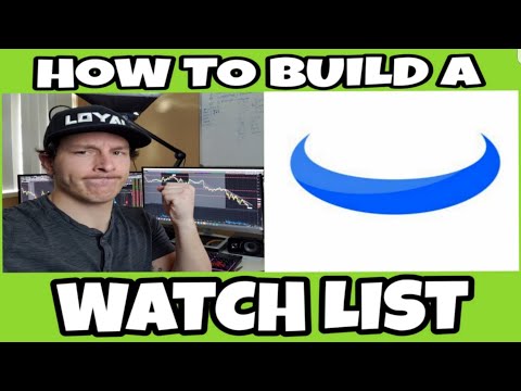 Webull Stock Trading App Overview | Watch List Building | Video 1