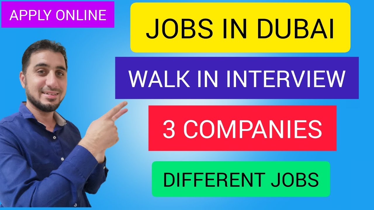 Jobs In Dubae