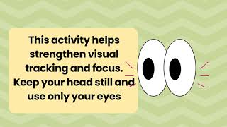Information Visual Tracking Activity for Kids Follow the Dot Guide