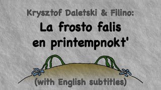 La frosto falis en printempnokt’