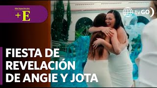 La revelación de sexo del bebé de Angie Arizaga y Jota Benz | Más Espectáculos (HOY)