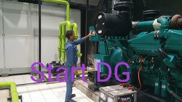 DG A Check Working Process 1010 KVA