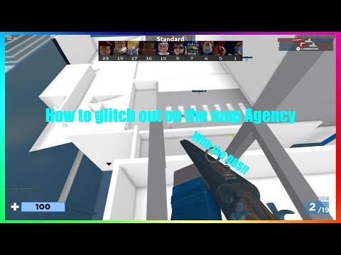 How To Glitch Out Of The Map Agency On Arsenal Roblox Youtube - how to glitch out of the map agency on arsenal roblox