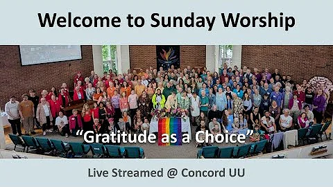 Concord UU Live Stream - Sun, 11/2/25 @ 10 am
