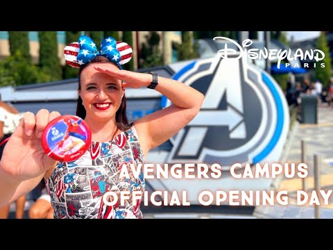 ?‍♂️ Offizielle Eröffnung des Avengers Campus im  Disneyland Paris - besser geht es nicht! ?‍♀️