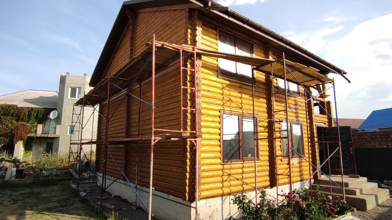 Заделка швов сруба бруса герметизация стыков.выполним Одесса Грибовка ...