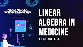 Lecture 1.6.6: Linear algebra Vectors, Linear Transformations