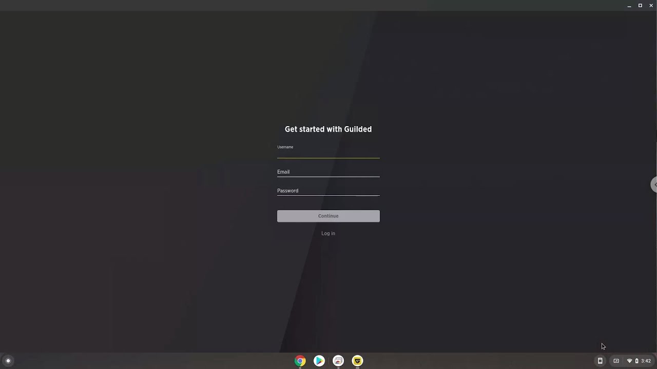 Guilded Log In How to install Guilded on a Chromebook - YouTube