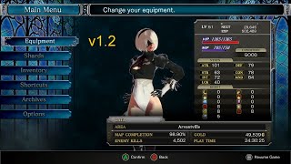 Bloodstained Ritual of the Night - 2B (Nier) Skirtless Mod and Head