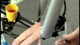 Bleeding Shimano BR-M575 brakes - YouTube