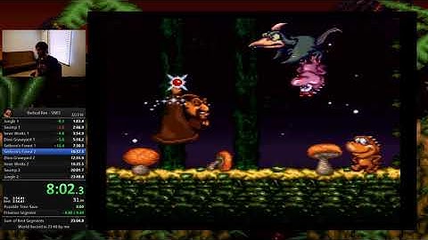 Radical Rex (SNES) - Any% Speedrun in 23:15 [WR]