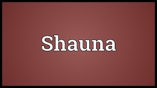 Shauna Meaning Profile