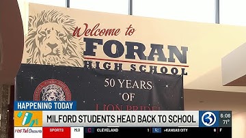VIDEO: Milford students head back to class with new programs