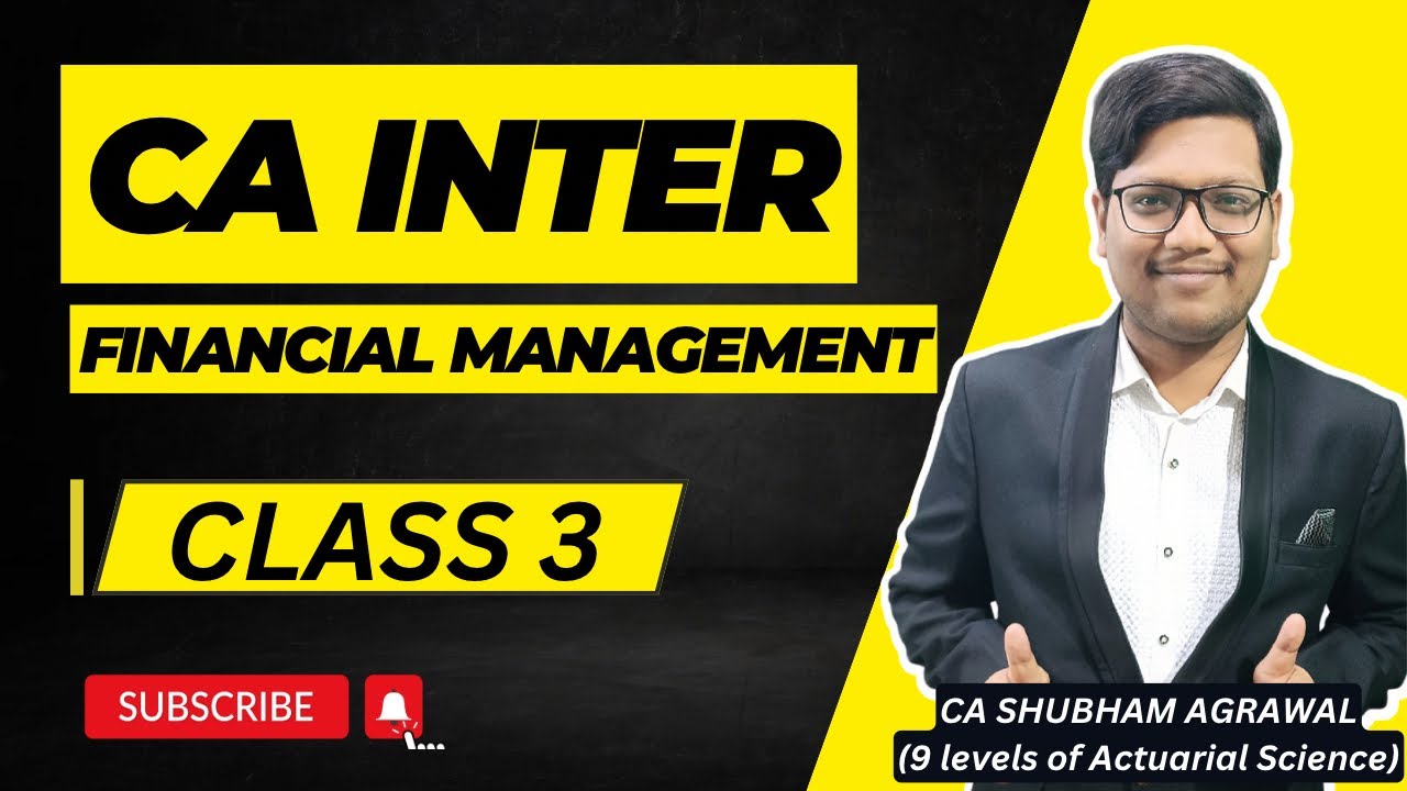 CA Inter FM Exam Oriented Batch For May 24 Ratio Analysis Class 3 Ca inter fm exam oriented batch for may 24 ratio analysis class 3