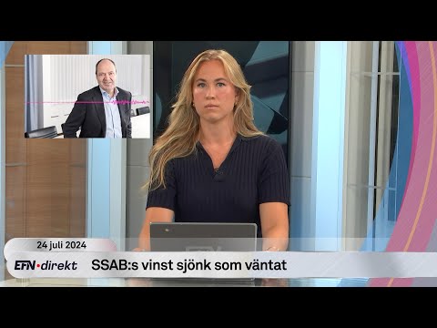 SSAB sjunker på