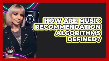 How Are Music Recommendation Algorithms Defined?