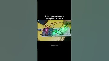 Earthquake Detection Using SW-420 and Arduino