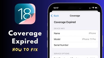 Whats is Coverage Expired in iPhone and How to Fix