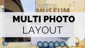 Multi-Photo Layout Go-To Design! // Beautiful Museum 12x12
