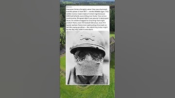 The Chainmail Faces of WWI