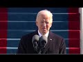 Watch President Joe Biden’s inauguration speech