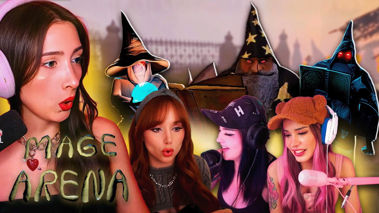 RENOVARON CONTRATO! 😱🤣 | NEZUMI juega MAGE ARENA con MOLLY, CAPRI Y PATTY