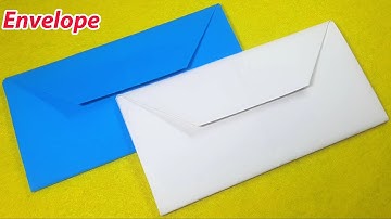 How To Make Envelope - Easy Origami Paper Envelope Tutorial Without Glue