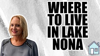 Where to Live in Lake Nona Fl.; Moving or Relocating to Orlando Florida