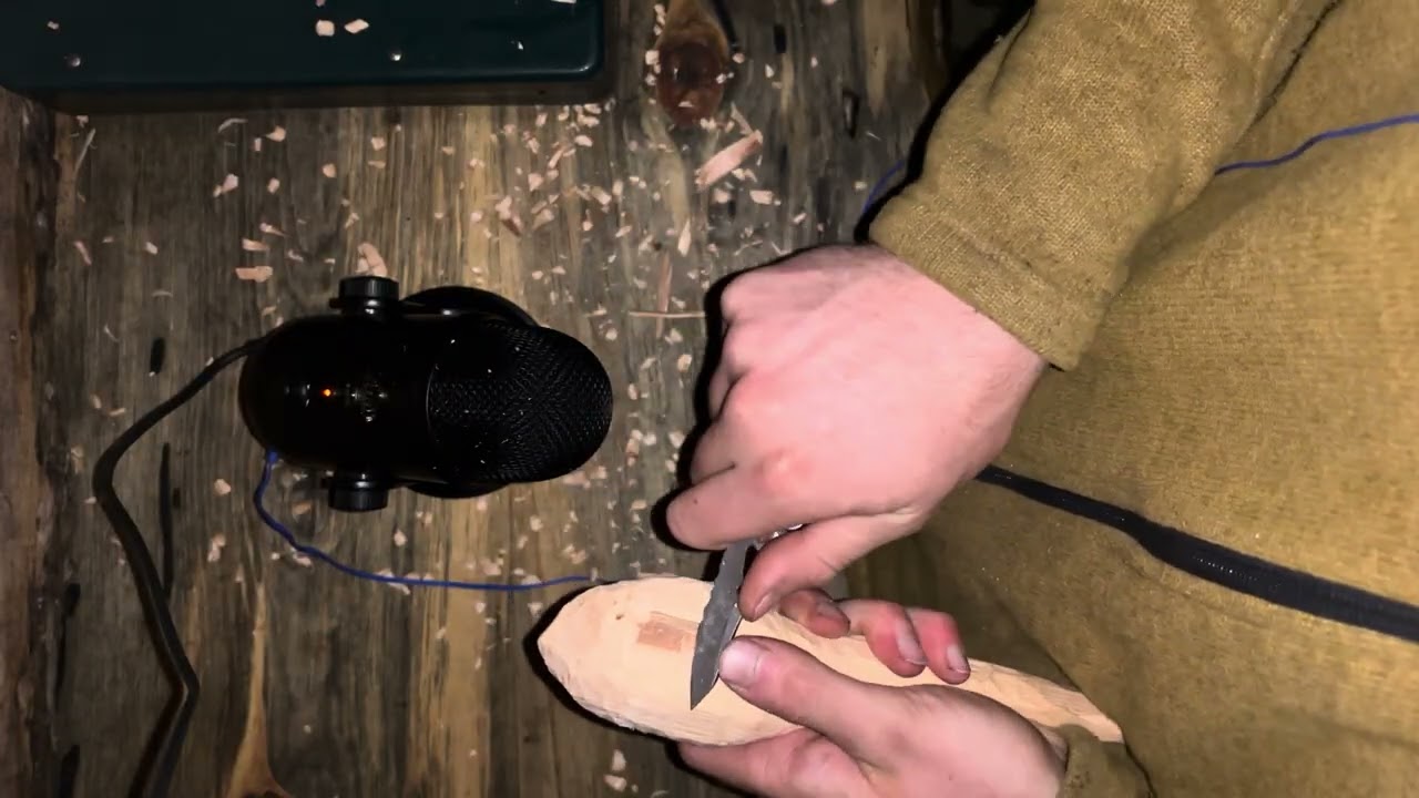 Spoon Carving ASMR