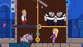 Home Pin Hero Rescue Gameplay  ( Levels 114  - 131 ) screenshot 3