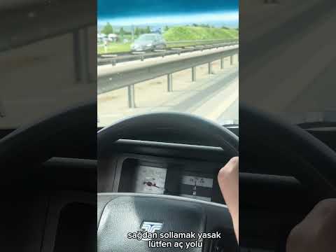 tofaş ile almanya sınırsız otoban Sivaslı abimiz ile önce selam sonra tampon tampona hız testi