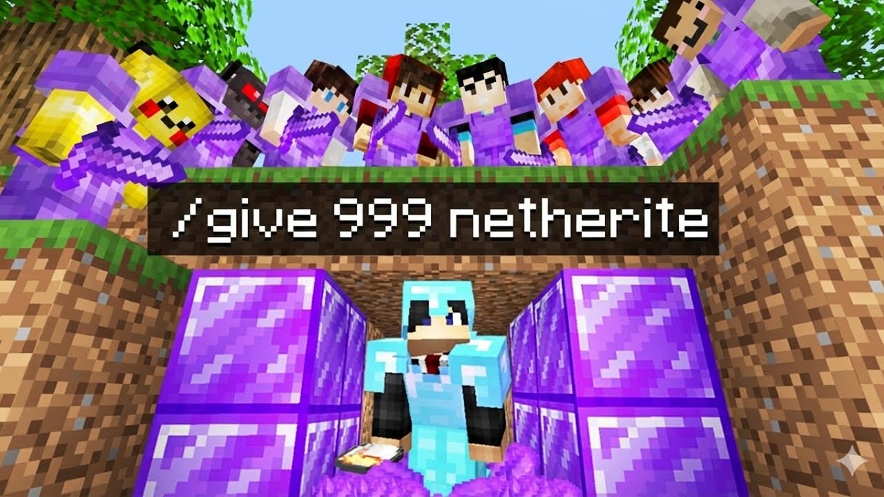 Tôi Đã Lén Sử Dụng /Give Trong Cuộc Săn Lùng 1 VS 1000 | MeMaiRap