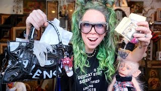 Cleaning 100 Pounds of Junk Out Of My Purse!