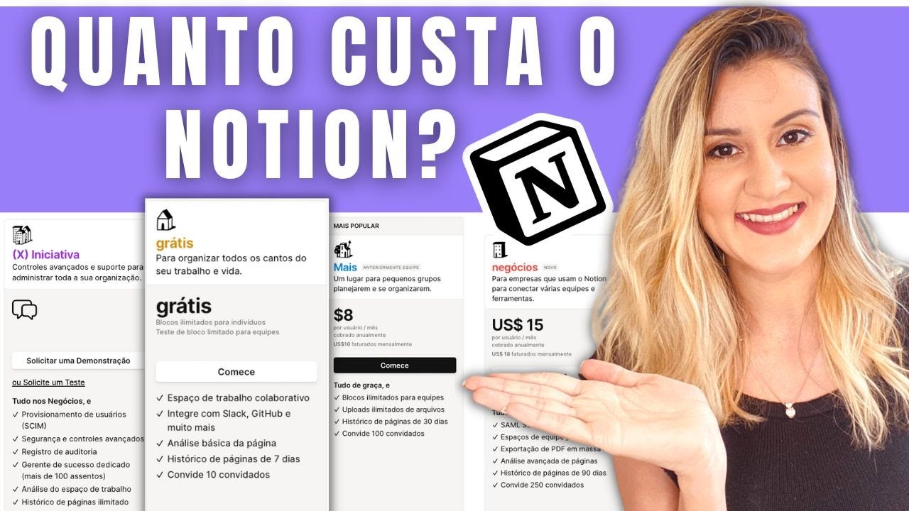 O Notion é Pago? Quanto custa o Notion? Tire suas dúvidas sobre os Planos do Notion