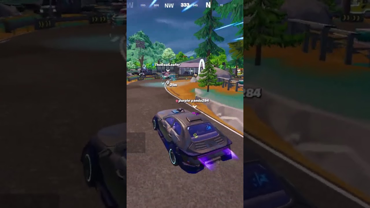 26 seconds at Drift Ridge Race Track in Fortnite