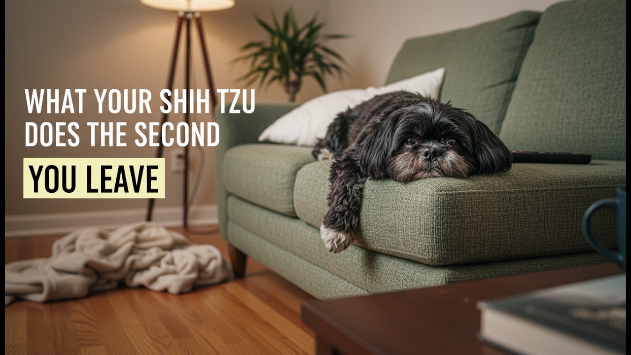 5 Psychology of Shih Tzu When You're Not Home (What They Actually Do)