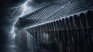 Relieve Stress and Beat Insomnia with Tropical Storm, Heavy Rain and Thunder